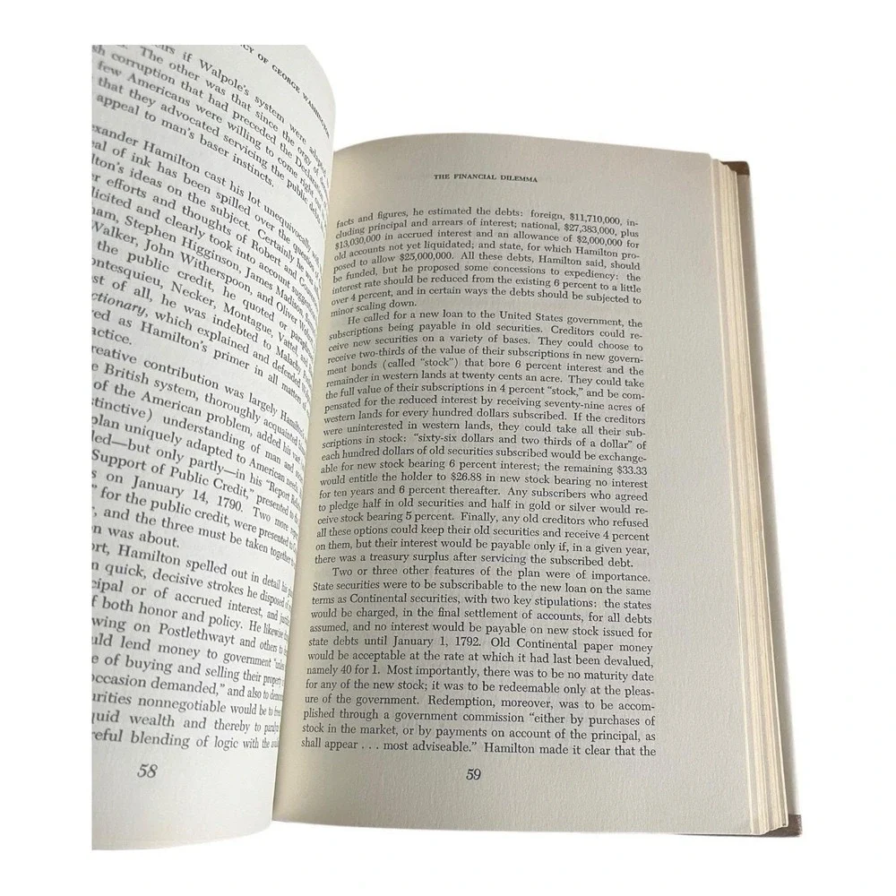 The Presidency Of George Washington Forrest McDonald 1974 Ex Library Hardback DJ